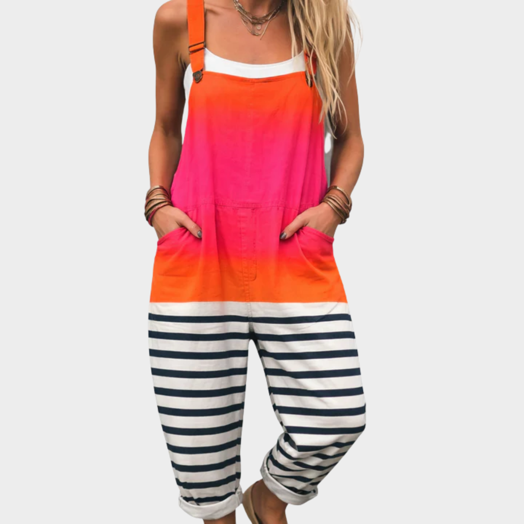 Peach™ | Pastel Bloom Overalls