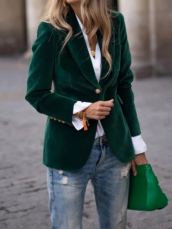 Chelsea Velvet Blazer