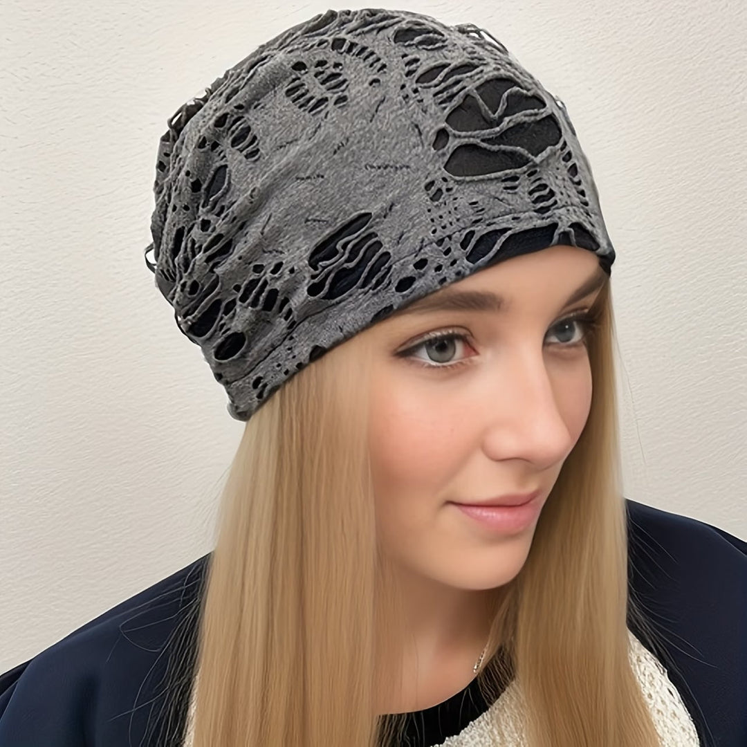 Rebel Distressed Beanie