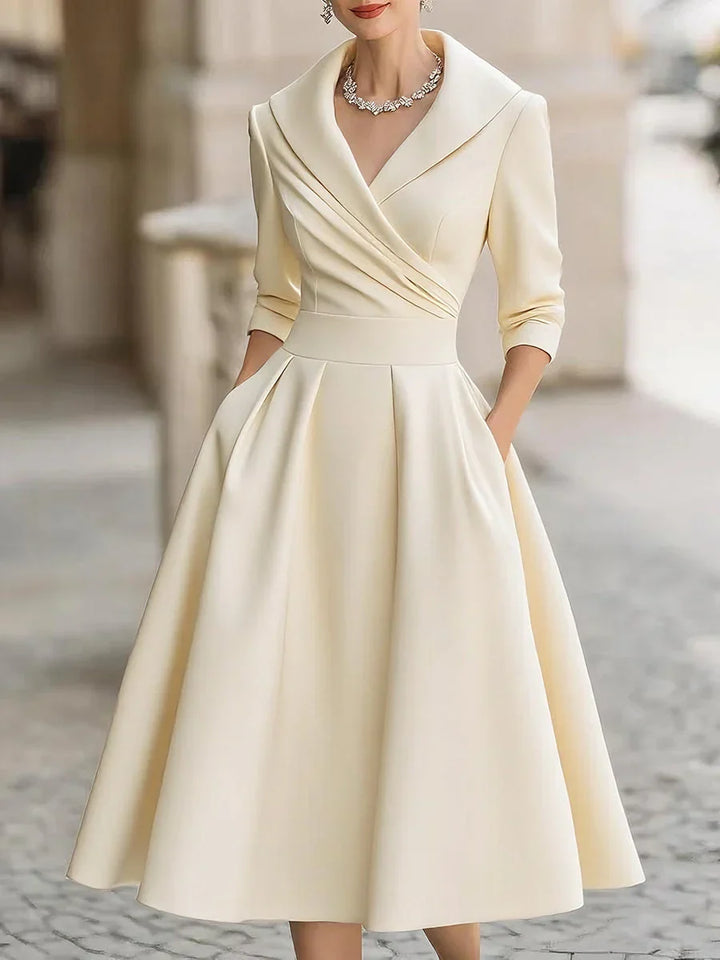 Clara | Sophisticated Satin Gown