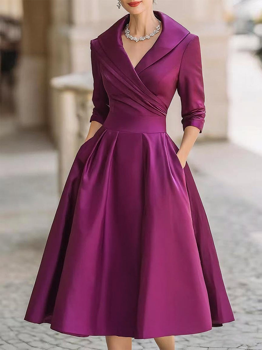 Clara | Sophisticated Satin Gown