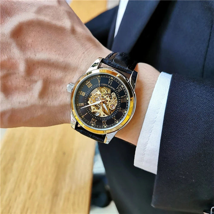 Marquis Skeleton Automatic Watch