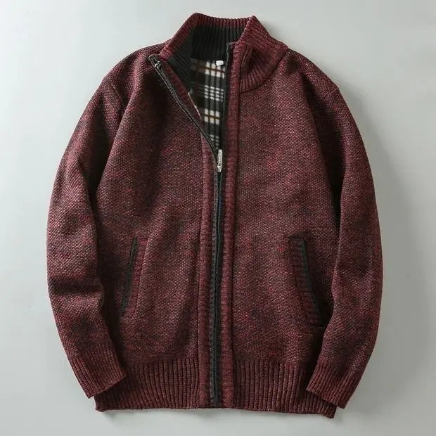 Hudson Knit Zip-Up Jacket