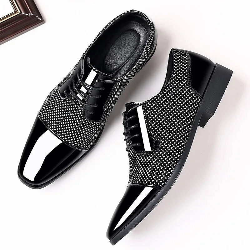 Cavallo Patterned Knit Oxford