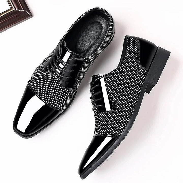 Cavallo Patterned Knit Oxford