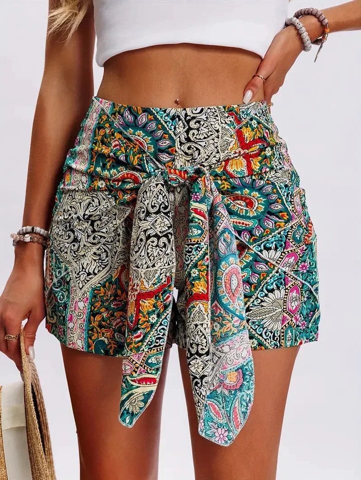 Boheme Paisley Tie Short