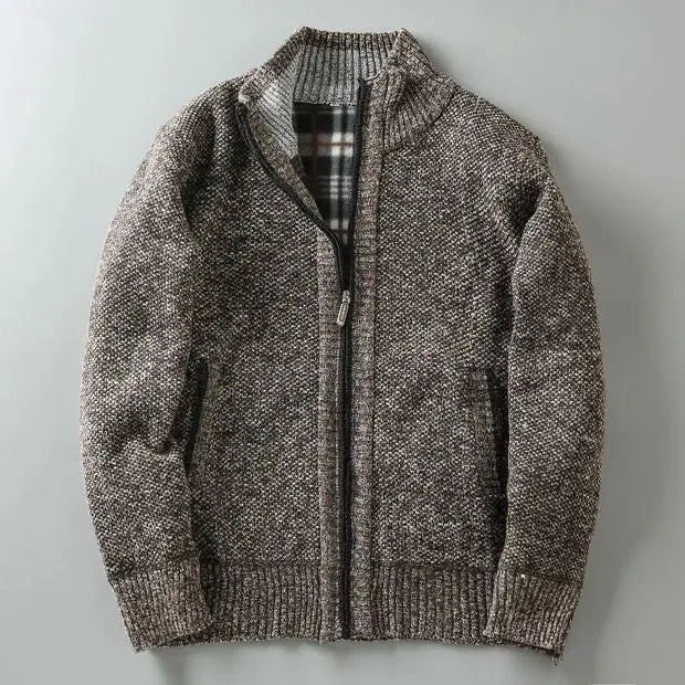 Hudson Knit Zip-Up Jacket