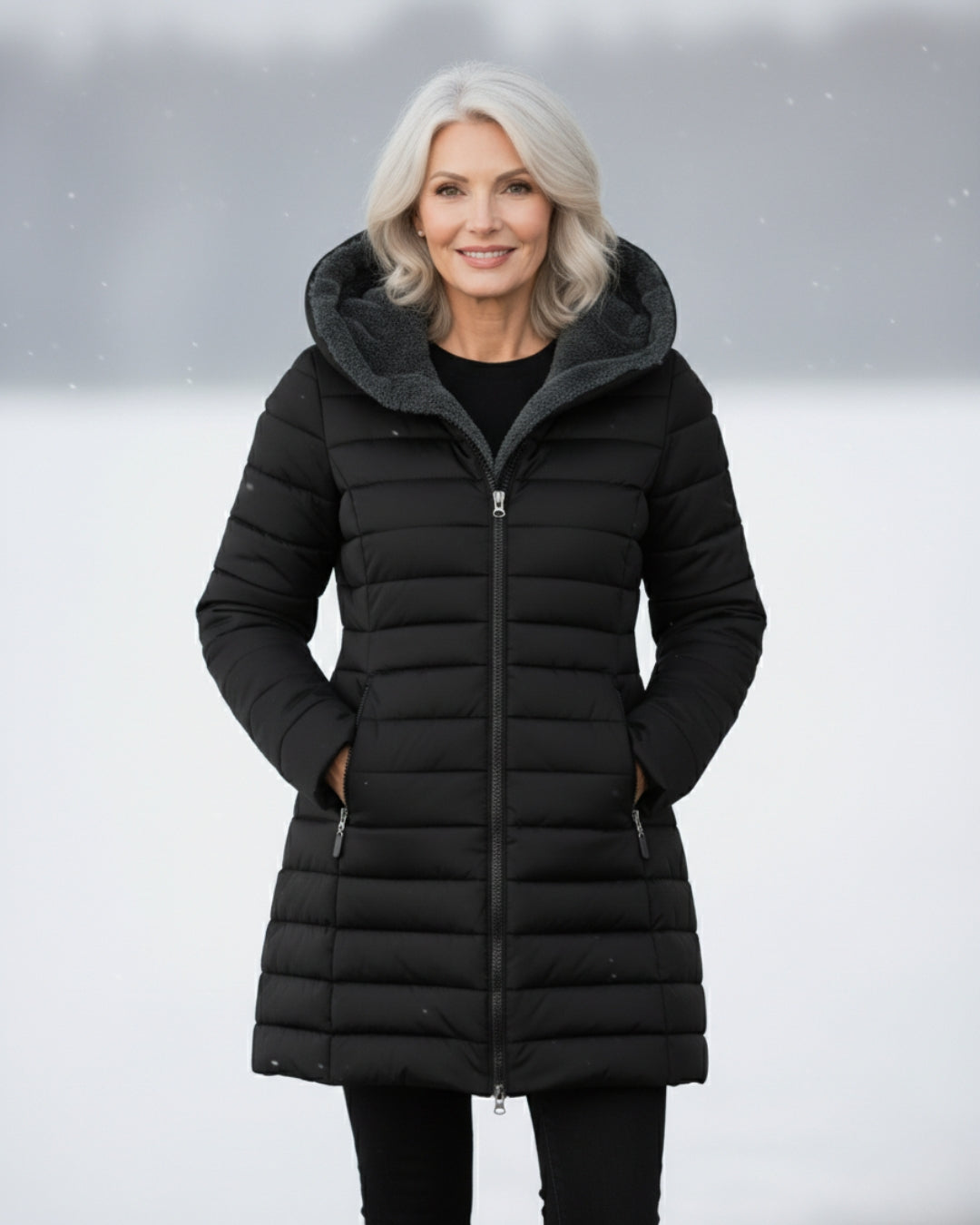Alice | Cozy Fleece-Lined Puffer Jacket