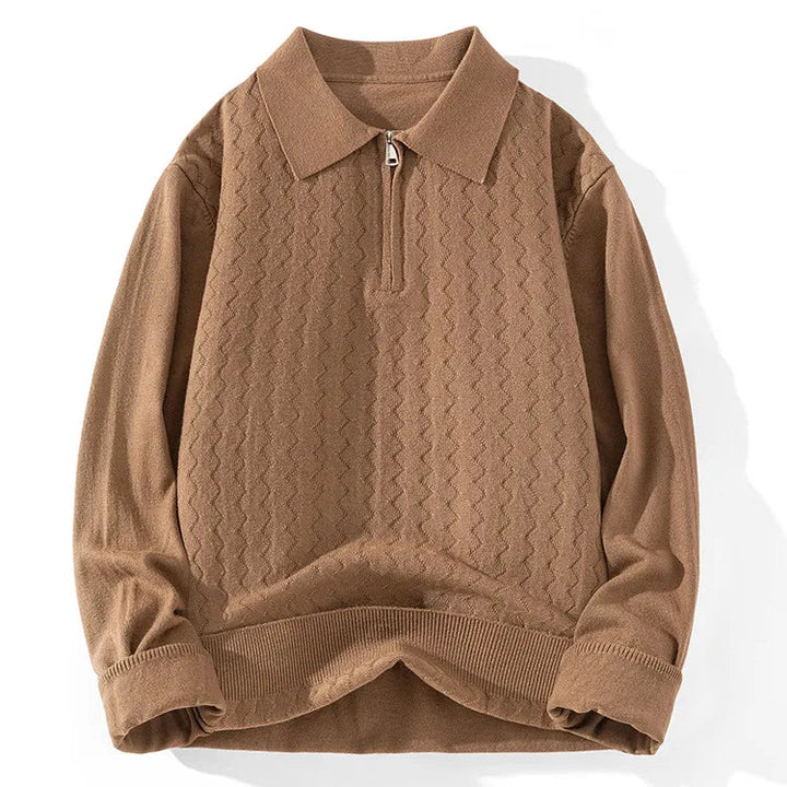 Barron Quarter-Zip Polo Sweater