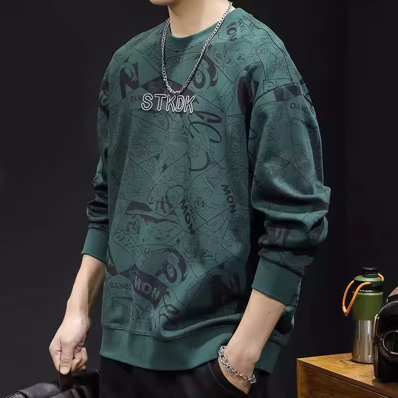 Manga Static Crewneck