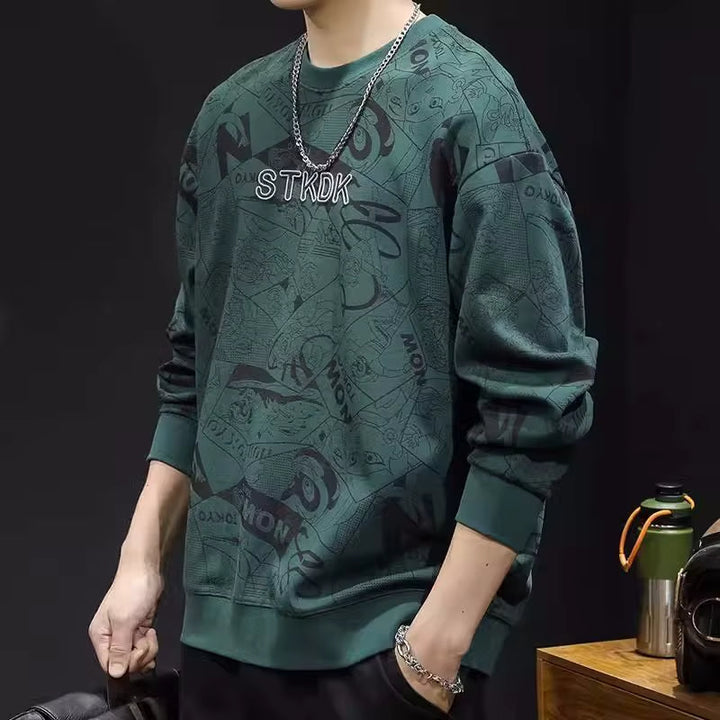 Manga Static Crewneck