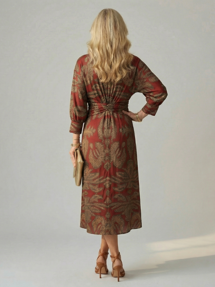Lune | Eco-Friendly Midi Wrap Dress