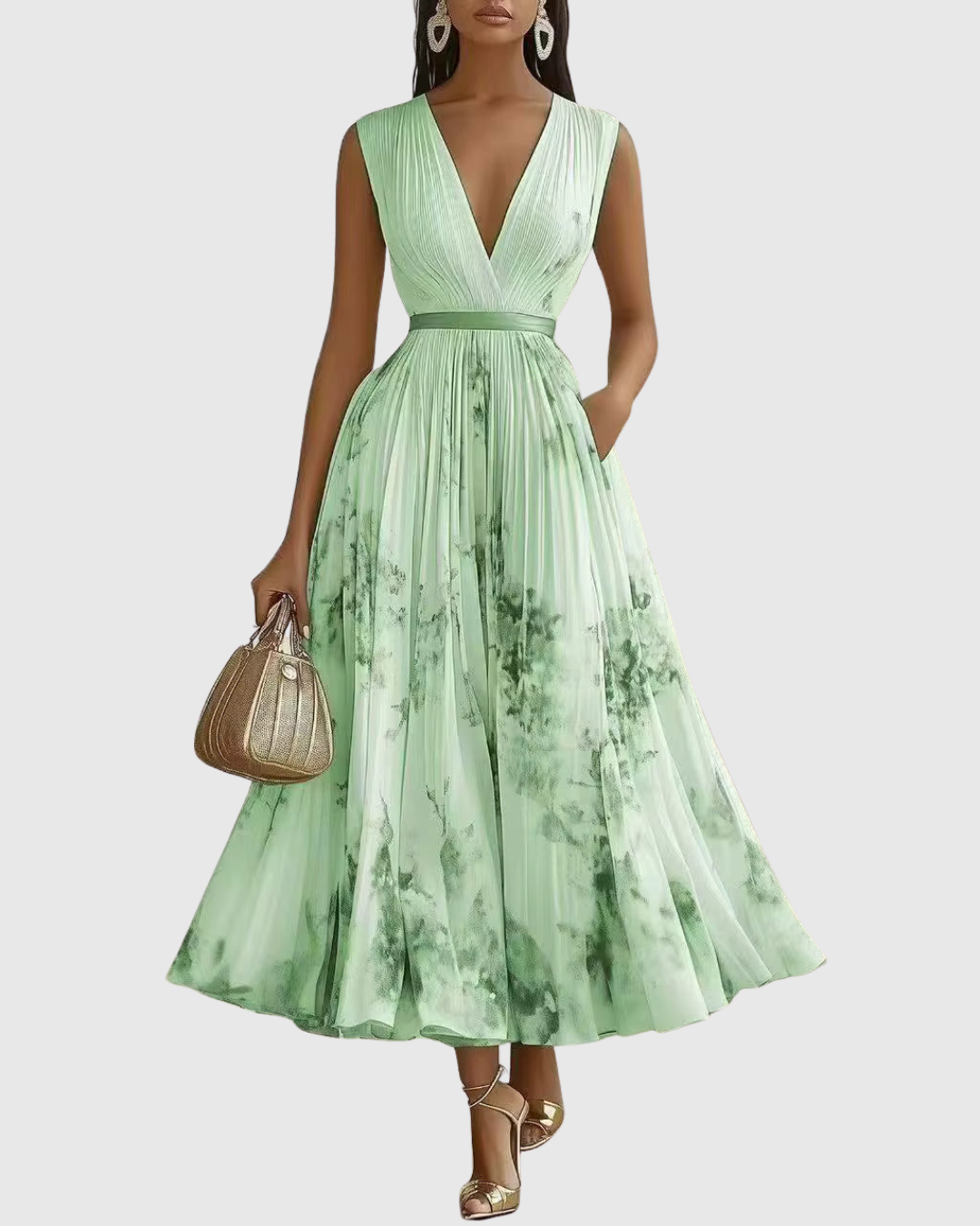 Katie | Chic Floral Maxi Dress