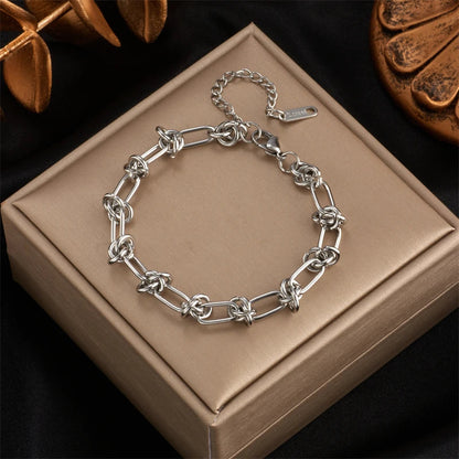 Aviana Knot Necklace & Bracelet Set