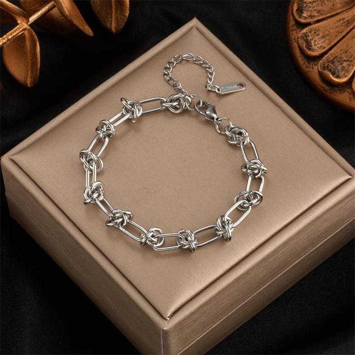 Aviana Knot Necklace & Bracelet Set