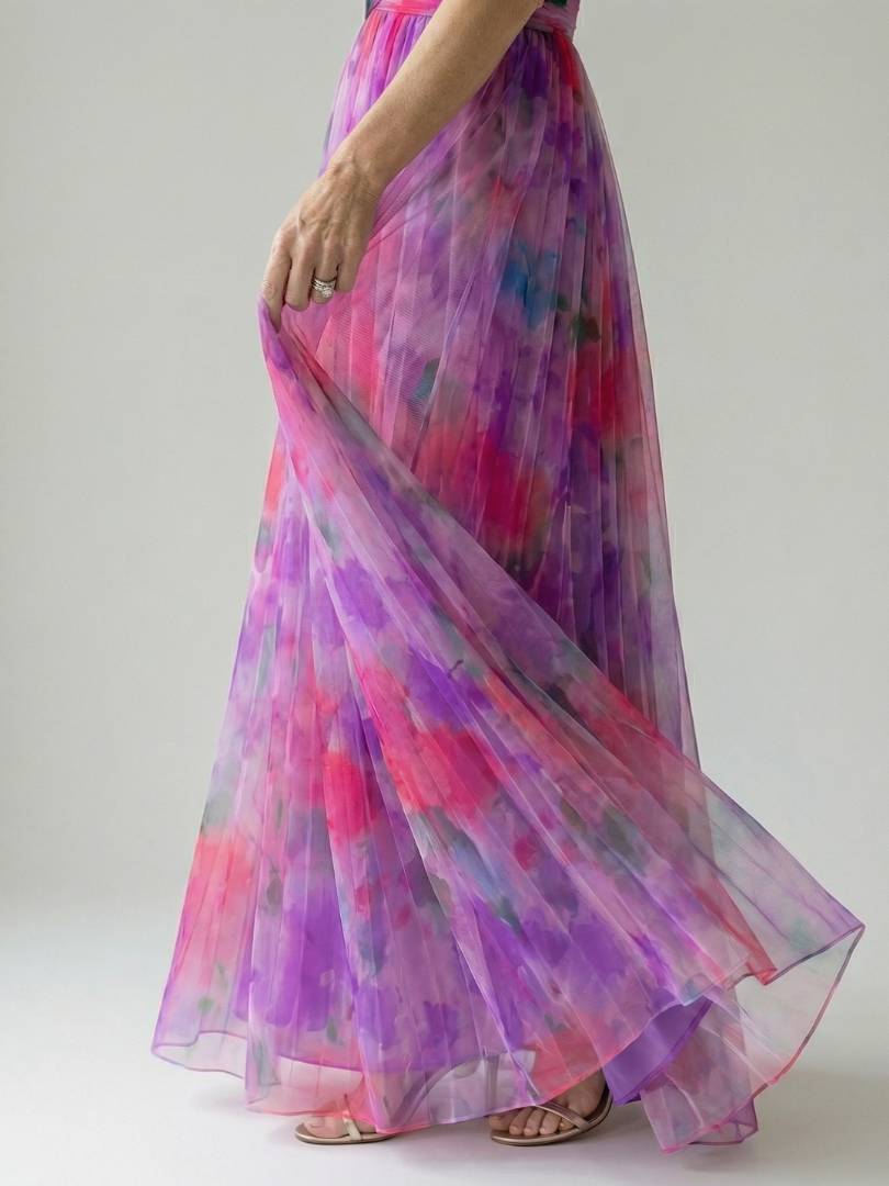 Isel | Cozy Maxi Dress with Soft Wrap Design