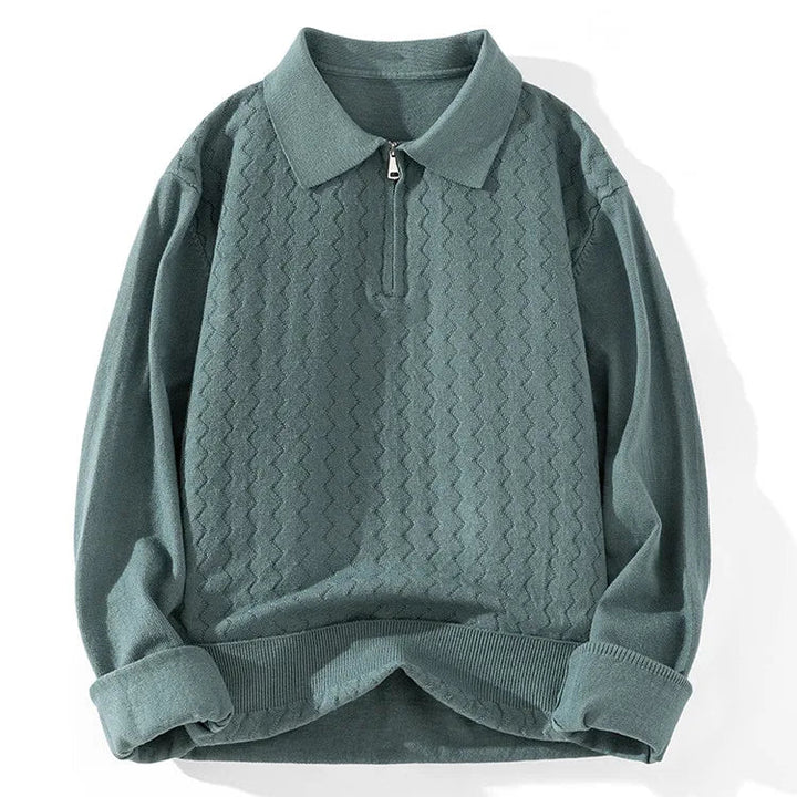 Barron Quarter-Zip Polo Sweater