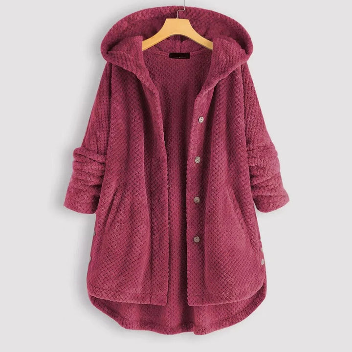 Teddy Fleece Hooded Jacket