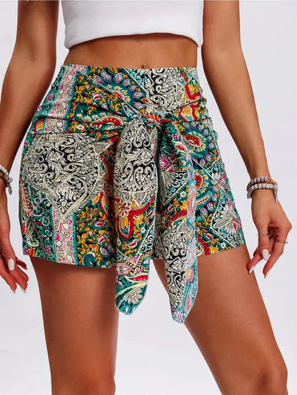 Boheme Paisley Tie Short