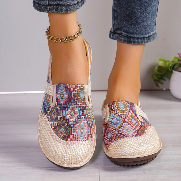 Aztec Tapestry Slip-On