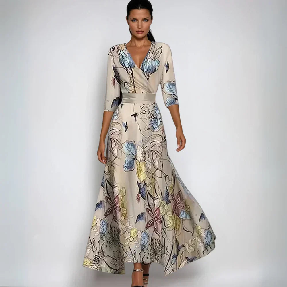 Chloe | Graceful Floral Gown