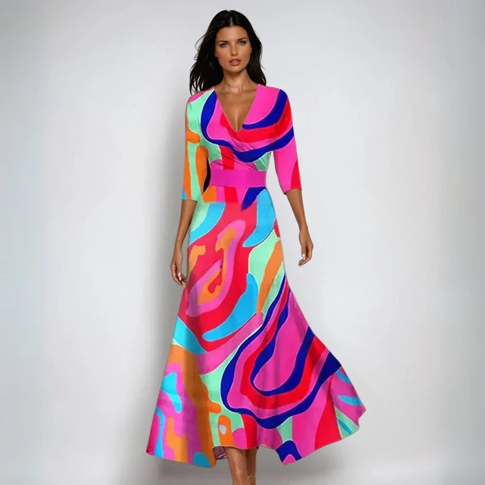 Chloe | Graceful Floral Gown