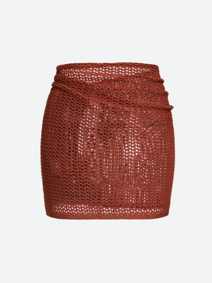 Marina Cover Up Mesh Skirt