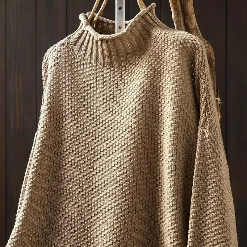 Honeycomb Knit Pullover