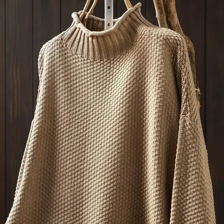 Honeycomb Knit Pullover