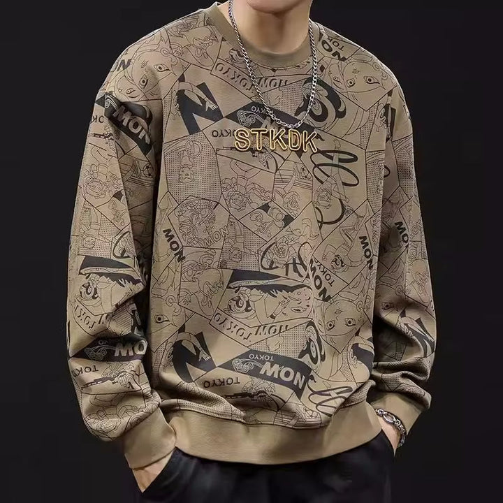 Manga Static Crewneck