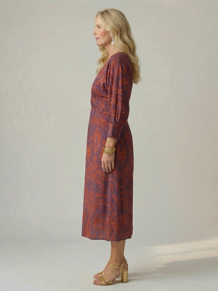 Lune | Eco-Friendly Midi Wrap Dress