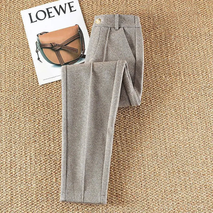 Amelia Herringbone Trouser
