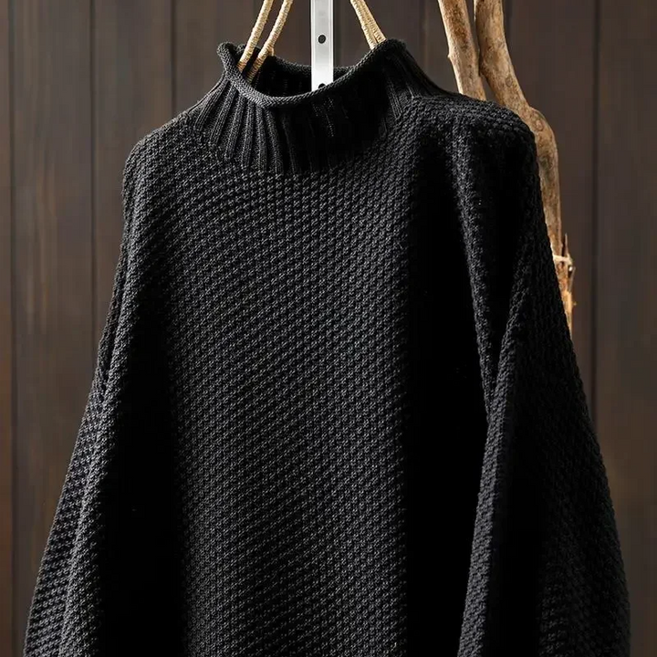 Honeycomb Knit Pullover