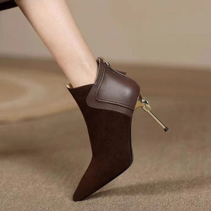Hera Suede Stiletto Boot