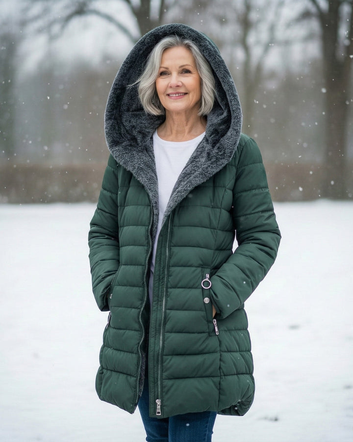 Alice | Cozy Fleece-Lined Puffer Jacket