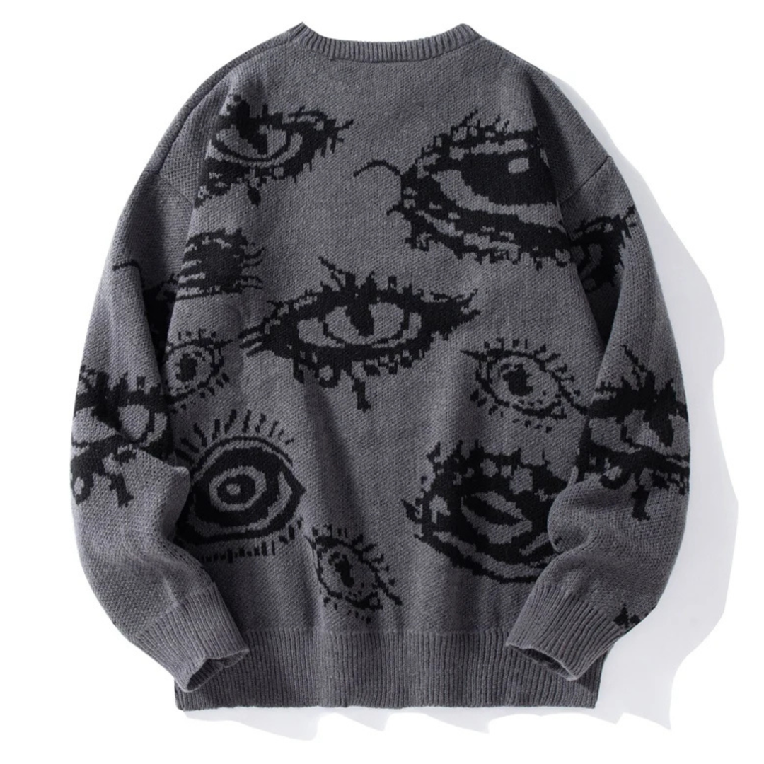 Eye Thread Knit Sweater