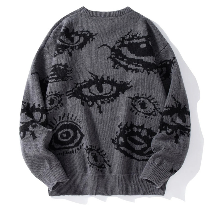 Eye Thread Knit Sweater