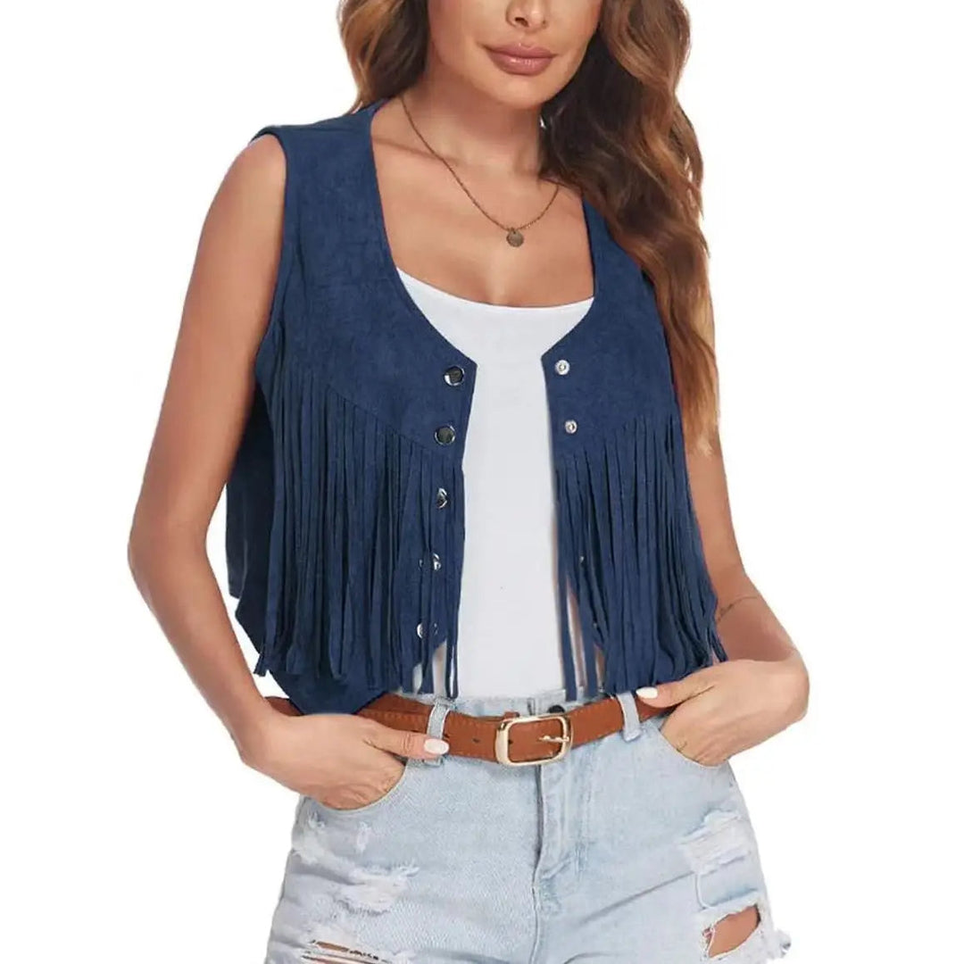 Mojave Fringe Vest