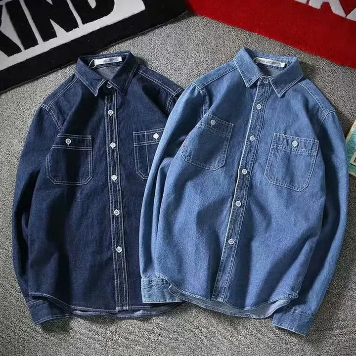 Metropolitan Denim Button-Down