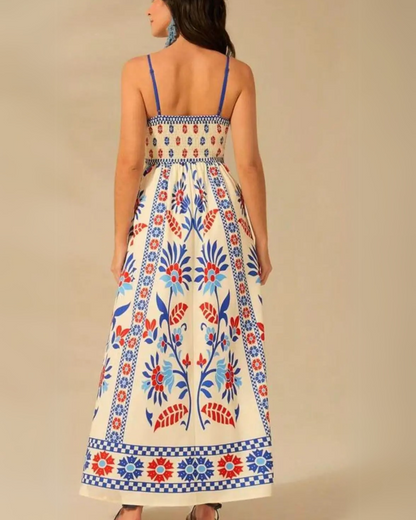 Sunset Botanica Maxi Dress