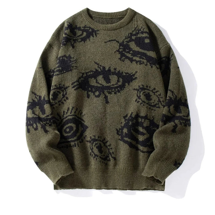 Eye Thread Knit Sweater