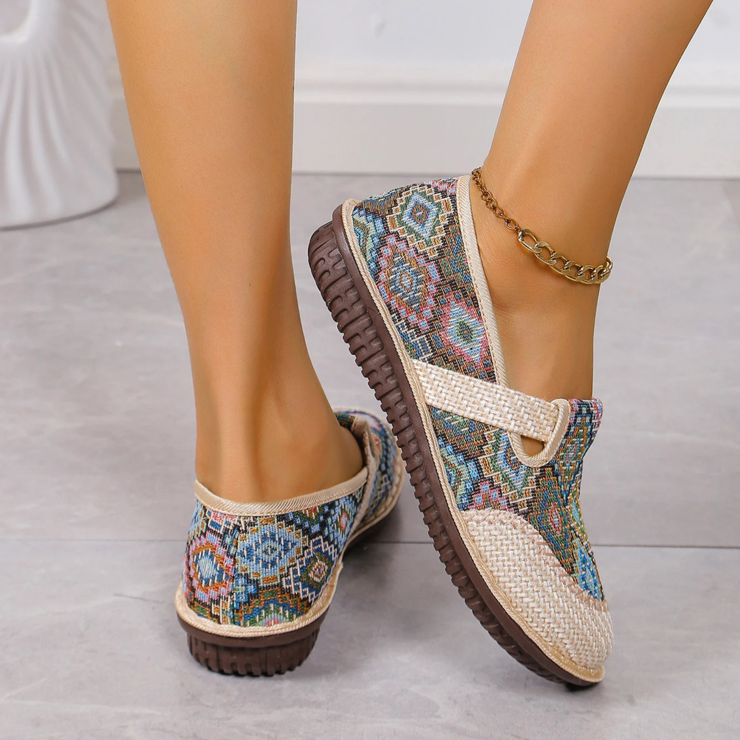 Aztec Tapestry Slip-On