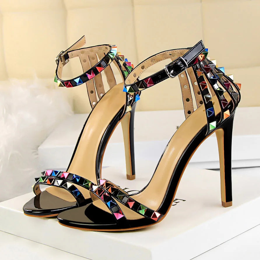 Gleam Theory Studded Stiletto
