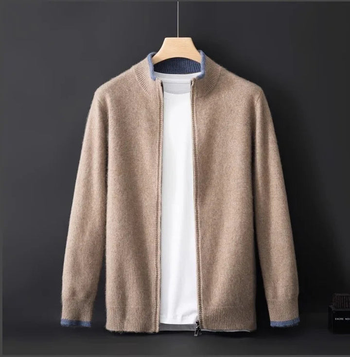 Hudson Cashmere Zip Jacket