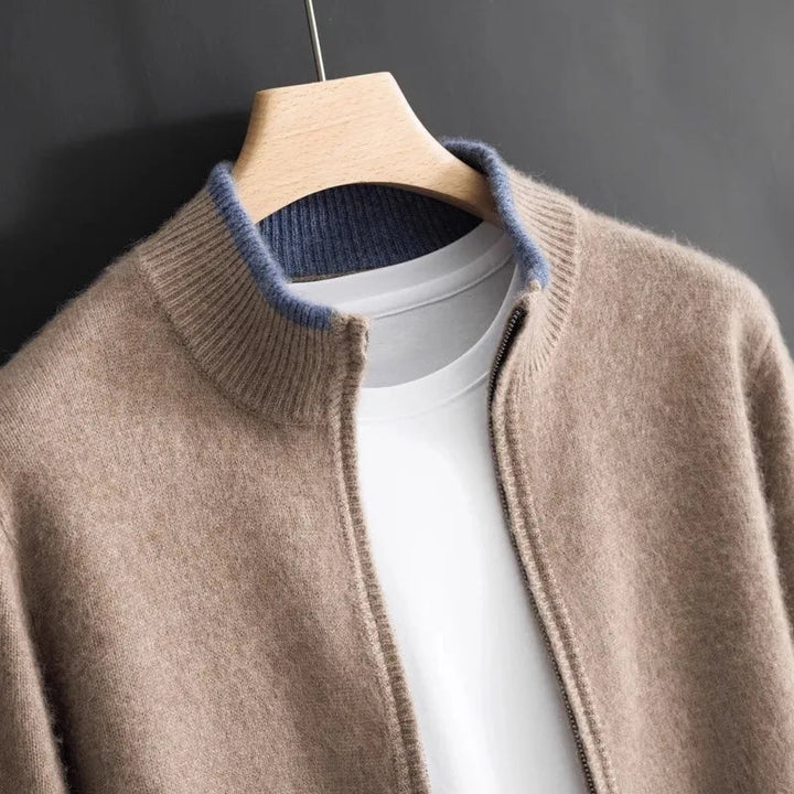 Hudson Cashmere Zip Jacket