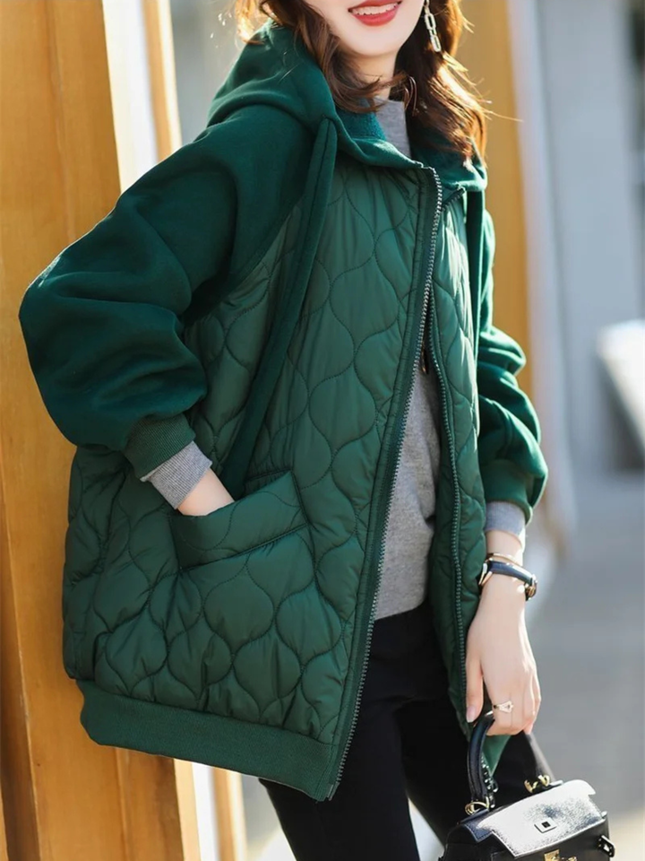 Colette Quilted Hoodie Jacket