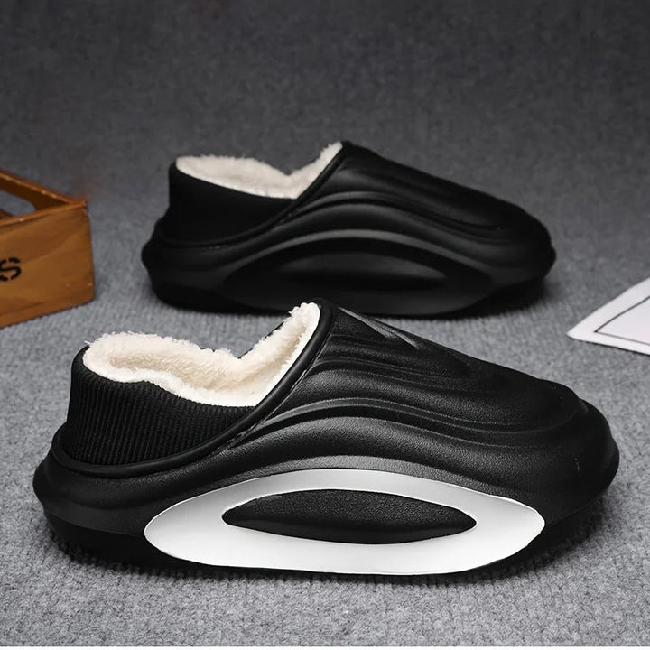 Wave Fleece Slip-On Slide