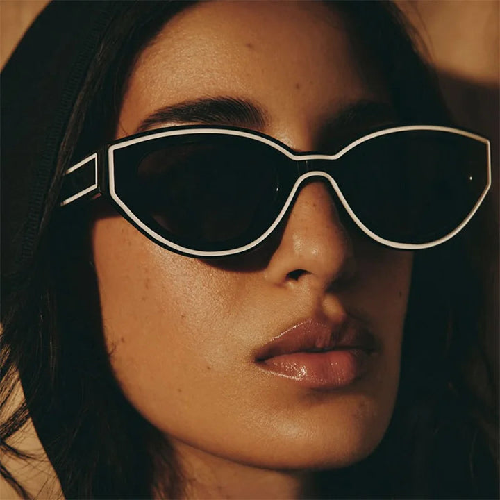 Contrast Outline Sunglasses