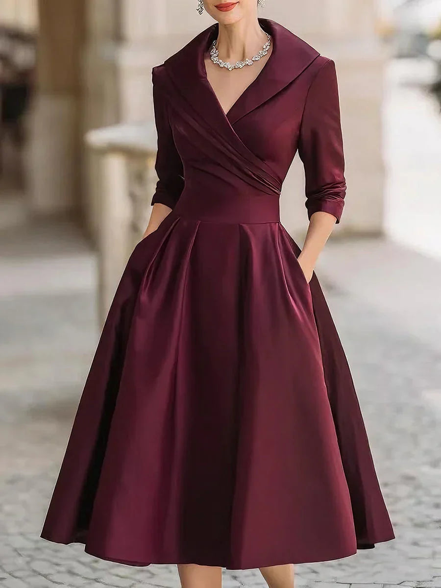 Clara | Sophisticated Satin Gown