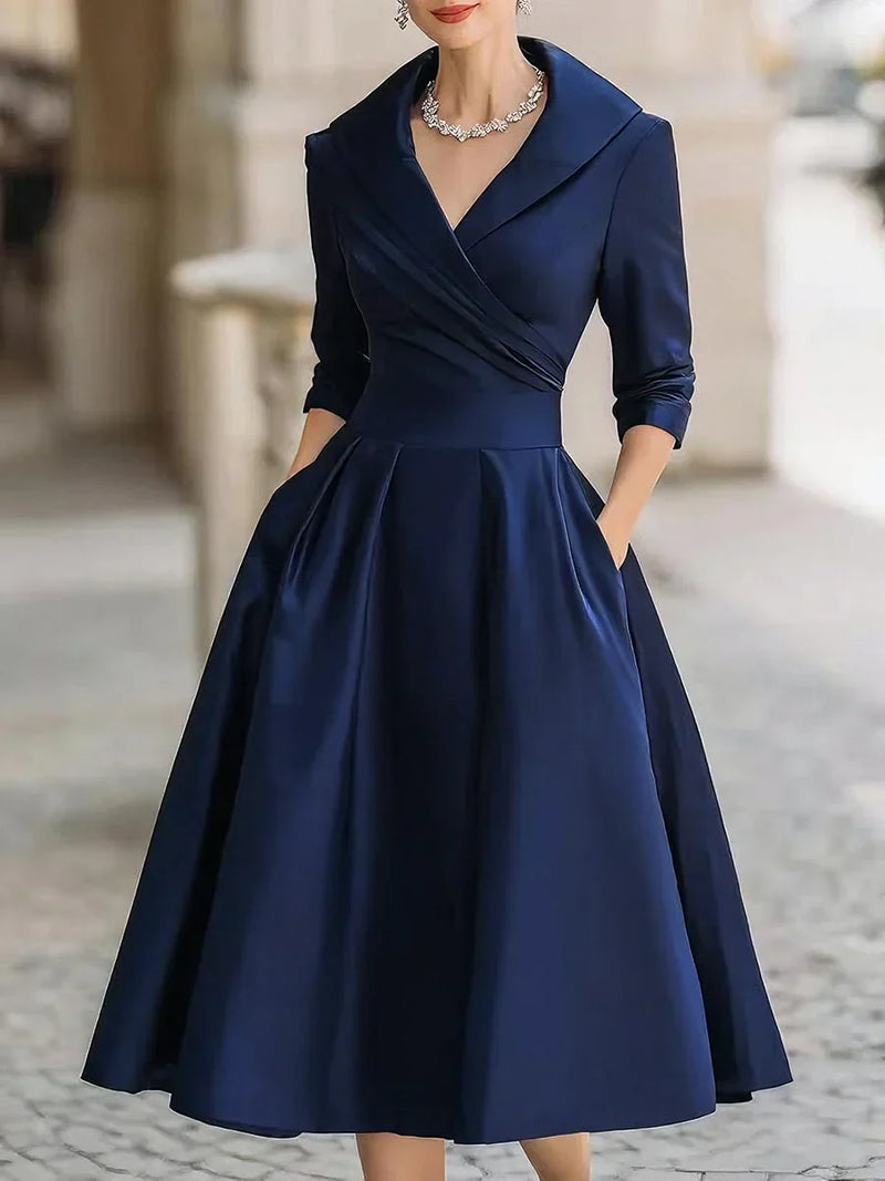 Clara | Sophisticated Satin Gown